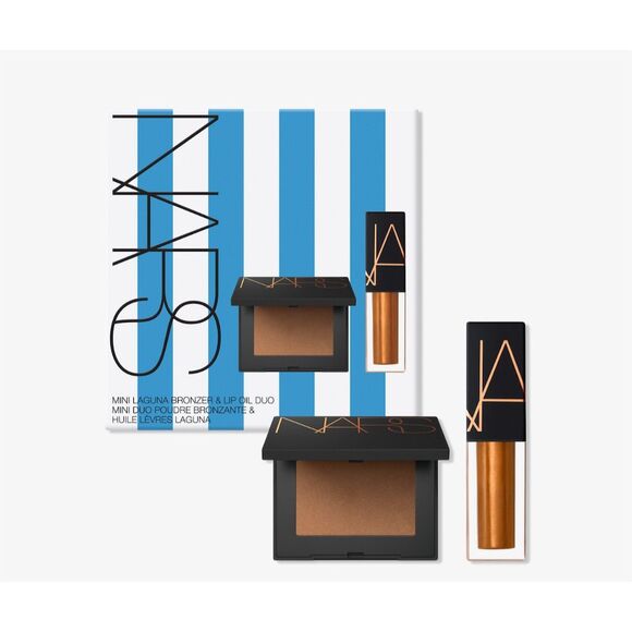 NARS Mini Laguna Bronzer & Lip Oil Duo Limited Edition Travel Set - Picture 1 of 2
